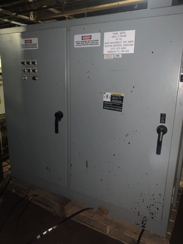 Hoffman A72XM7818FTC 78"W x 72"H x 18"D Cabinet with wiring and hardware(v4)